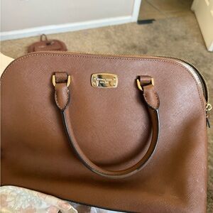 Michael Kors Tan Leather Handbag